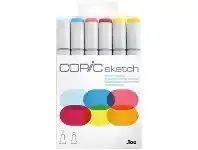 Officeworks Copic Sketch Marker Set Primaries 6 Pack offer