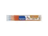 Officeworks Pilot Frixion Erasable Gel Ink Refills 0.5mm Orange 3 Pack offer
