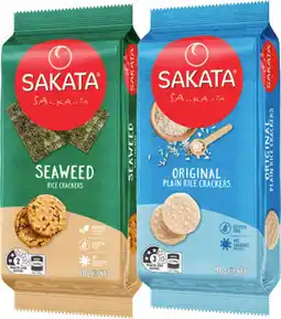 IGA Sakata Rice Crackers 80‑90g Selected Varieties offer