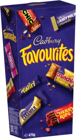 IGA Cadbury Favourites Selected Varieties offer