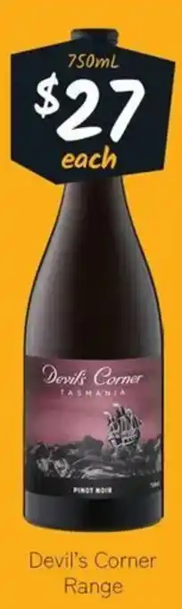 Devil's Corner Range