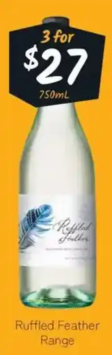 Cellarbrations Ruffled Feather Range offer