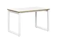 Officeworks Stilford S2 Pro Version 1 Desk 1200 x 750mm White/Oak/White offer