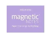 Officeworks Tesla Amazing Magnetic Notes 70 x 50mm Pearl offer