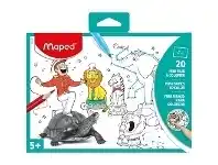 Officeworks Maped Colouring Pocket Games offer