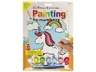 Officeworks Royal & Langnickel Painting By Numbers Unicorn and Rainbow offer