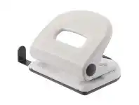 Officeworks J.Burrows Metal Medium 2 Hole Punch White offer