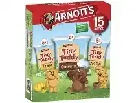 Officeworks Arnotts Arnott&#039;s Tiny Teddies 15 Pack offer