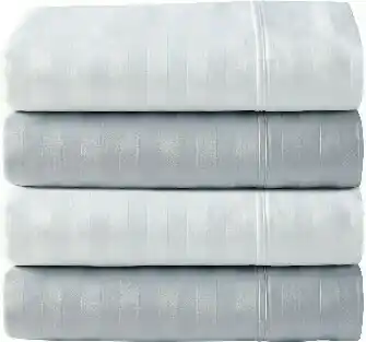 Spotlight Over 60% off Koo 1000 Thread Count Dobby Stripe Sheet Set offer