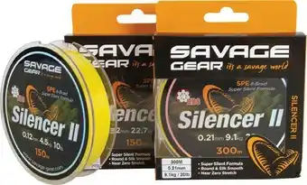 BCF Savage Gear HD8 Silencer II 150m Braid offer