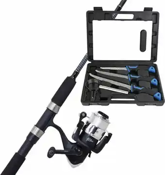 BCF Pryml Commando Spin Combo & Fillet Kit Combo offer