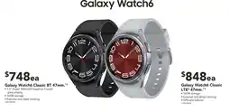 Harvey Norman Galaxy Watch6 Classic BT 47mm offer