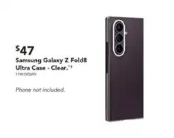 Harvey Norman Samsung Galaxy Z Fold8 Ultra Case - Clear offer