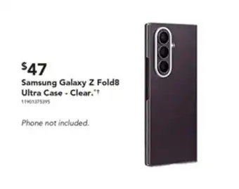 Harvey Norman Samsung Galaxy Z Fold8 Ultra Case - Clear offer