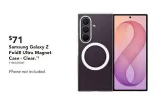 Harvey Norman Samsung Galaxy Z Fold8 Ultra Magnet Case - Clear offer