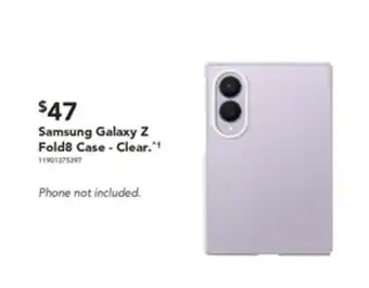 Harvey Norman Samsung Galaxy Z Fold8 Case - Clear offer
