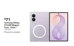 Harvey Norman Samsung Galaxy Z Fold8 Magnet Case - Clear offer