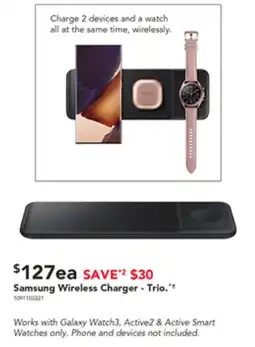 Harvey Norman Samsung Wireless Charger - Trio offer
