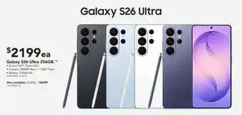 Harvey Norman Galaxy S26 Ultra offer
