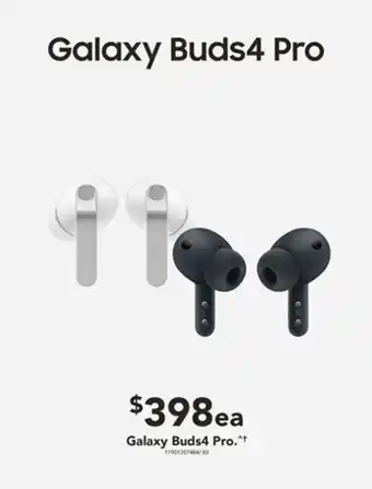 Harvey Norman Galaxy Buds4 Pro offer