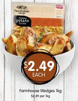 Spudshed Farmhouse Wedges offer