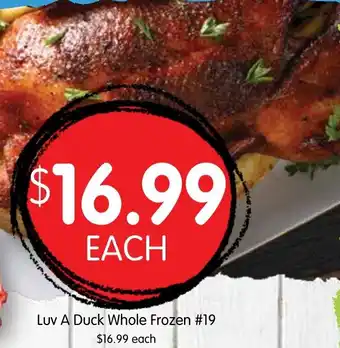 Spudshed Luv A Duck Whole Frozen #19 offer