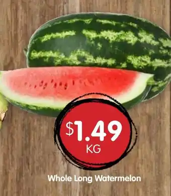 Spudshed Whole Long Watermelon offer