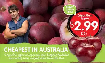 Cripps Gem Apples