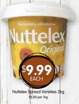 Spudshed Nuttlex Spread Varieties offer