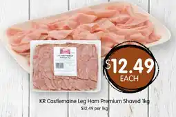 Spudshed KR Castlemaine Leg Ham Premium Shaved offer