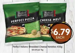 Spudshed Perfect Italiano Shredded Cheese Varieties offer