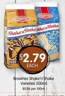 Spudshed Brownes Shake'n'Shake Varieties offer