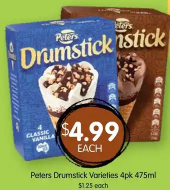 Spudshed Peters Drumstick Varieties offer