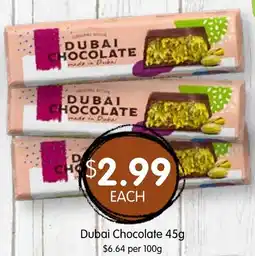 Spudshed Dubai Chocolate offer