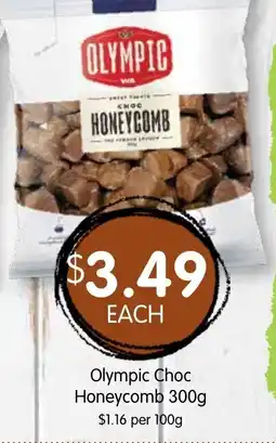 Spudshed Olympic Choc Honeycomb offer
