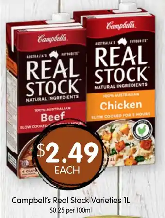 Campbell's Real Stock Varieties