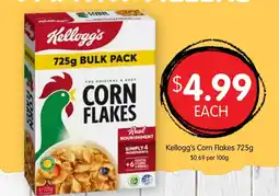 Spudshed Kellogg's Corn Flakes offer