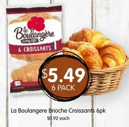 Spudshed La Boulangere Brioche Croissants offer