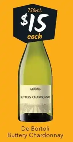 Ritchies De Bortoli Buttery Chardonnay offer