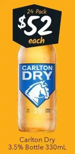 Ritchies Carlton Dry offer