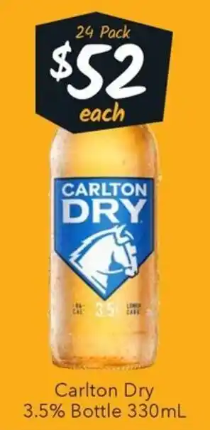 Ritchies Carlton Dry offer
