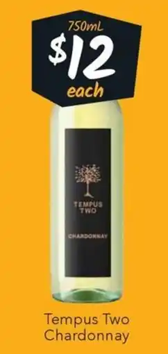 Ritchies Tempus Two Chardonnay offer