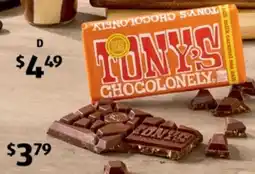 ALDI Tony's Chocolonely offer