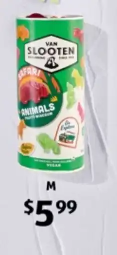 ALDI Van Slooten Safari Animals offer
