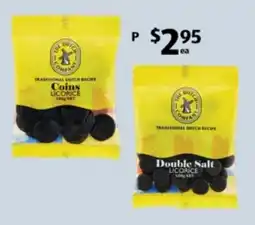 ALDI The Dutch Company Coins Licorice offer
