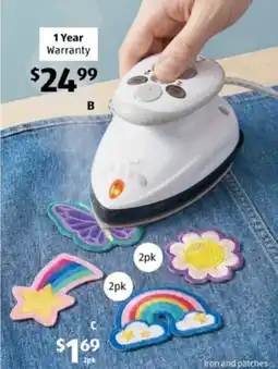 ALDI Iron and patches offer