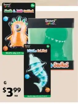 ALDI Sensory Sprouts Smash & Squeak Monster offer