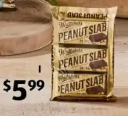 ALDI Whittaker's Peanut Slab Multipack offer