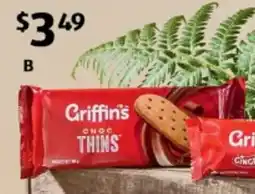 ALDI Griffin's Choc Thins offer