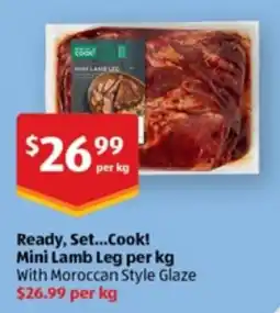 ALDI Ready, Set...Cook! Mini Lamb Leg offer